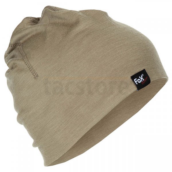 FoxOutdoor Beanie Merino Lite - Coyote