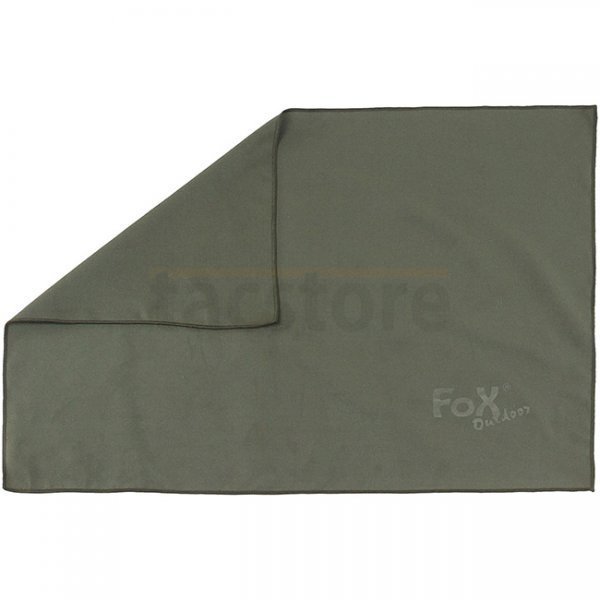 FoxOutdoor Travel Towel Quickdry Microfibre 55 x 42 cm - Olive
