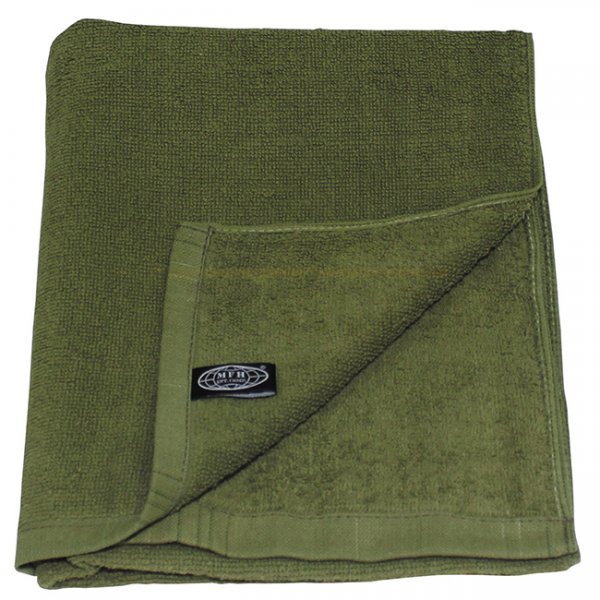 MFH Towel Terry 110 x 50 cm - Olive