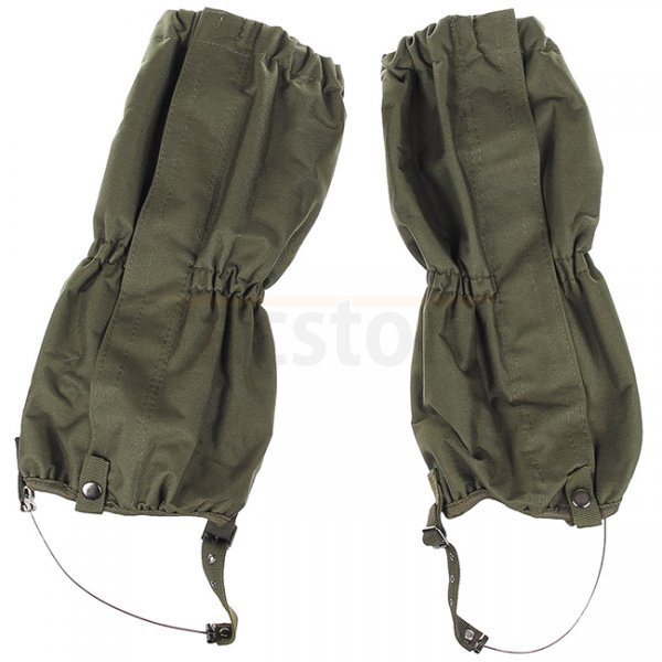 MFH Gaiters Zip Steel Wire - Olive