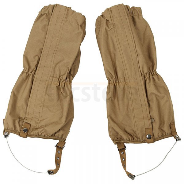 MFH Gaiters Zip Steel Wire - Coyote