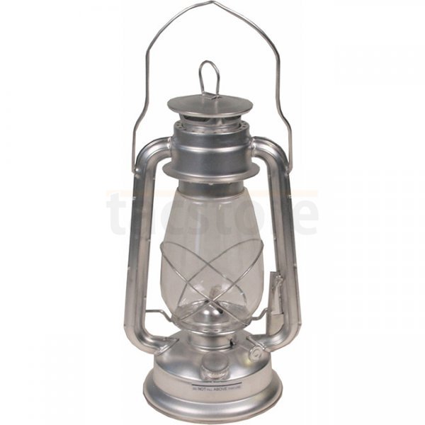 MFH Storm Petroleum Lantern - Silver