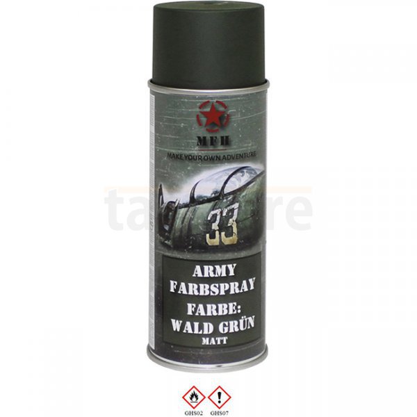 MFH Army Spray Paint 400 ml - Forest Green