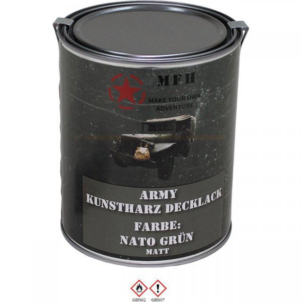 MFH Army Varnish 1 l Can - NATO Green