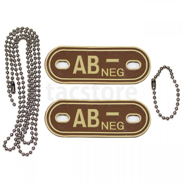 MFH Blood Group Markers & Chain AB NEG - Desert