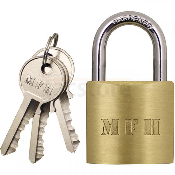 MFH Padlock Key Lock 45 x 25 mm