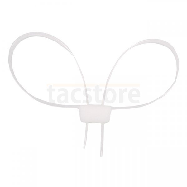 MFH Plastic Handcuffs 70 cm 10 pcs - White