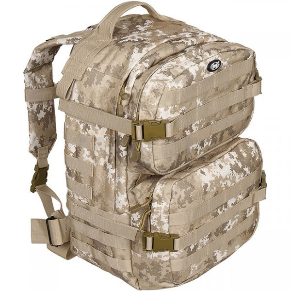 MFHHighDefence US Backpack Assault 2 - Vegetato Desert