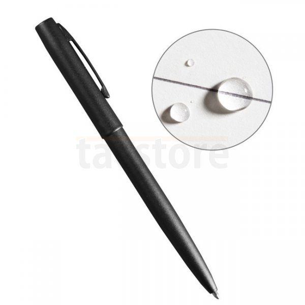 Rite in the Rain All-Weather Metal Clicker Pen Black Ink - Black