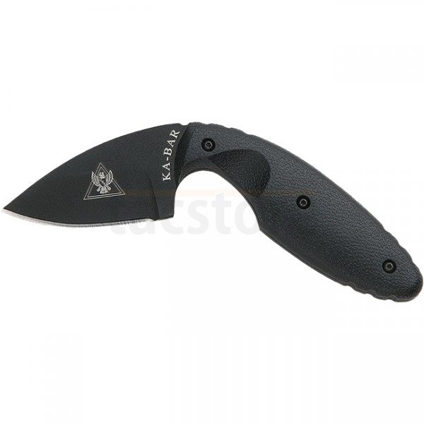 Ka-Bar Original TDI Plain Drop Point Blade - Black