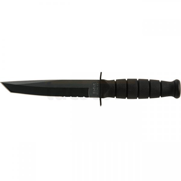 Ka-Bar Short Tanto Serrated Tanto Blade & Hard Plastic Sheath