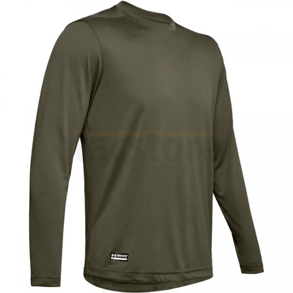 Under Armour Tactical UA Tech Long Sleeve T-Shirt - Olive - S