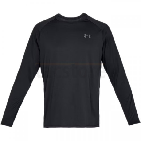 Under Armour Tech Long Sleeve - Black - XL