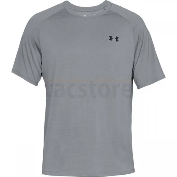 Under Armour Tech V-Neck Short Sleeve - Grey - XL - Regular