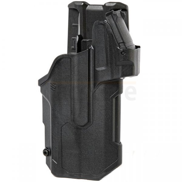 Blackhawk T-Series L2D RDS Duty Holster Glock 17/19/22/23/31/32/45/47 TLR-1/2 RH - Black