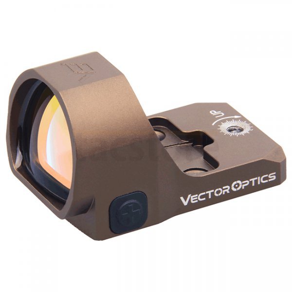 Vector Optics Frenzy-X 1x22x26 MOS 3 MOA Red Dot - Dark Earth