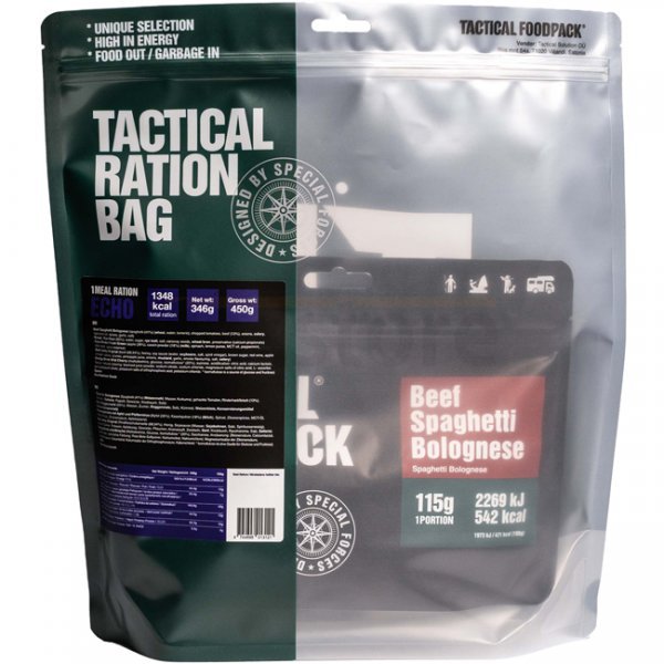 Tactical Foodpack 1 Meal Ration Echo