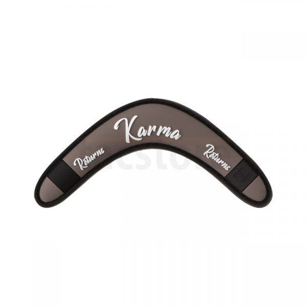 JTG Karma Returns Rubber Patch - Brown