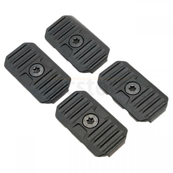 Strike Industries M-LOK Cable Management Covers Short 4pcs - Black