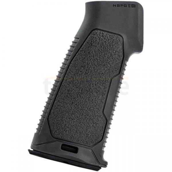 Strike Industries AR Flat Top Overmolded Pistol Grip 15 Degree - Black