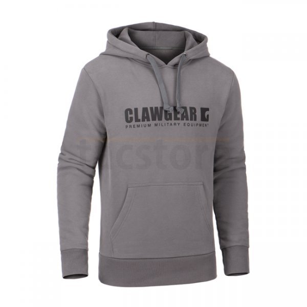 Clawgear CG Logo Hoodie - Wolf Grey - S