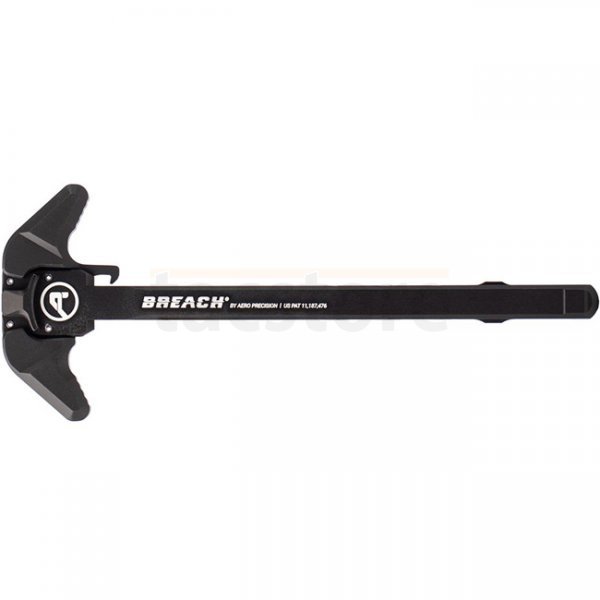 Aero Precision AR15 BREACH Ambi Charging Handle - Small Lever - Black