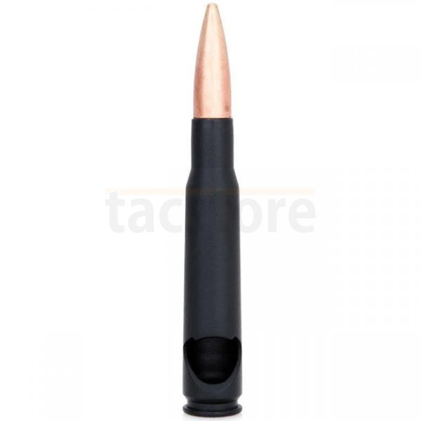 Lucky Shot .50 Cal BMG Bullet Bottle Opener - Black