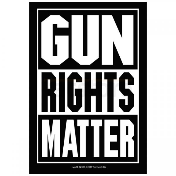 Lucky Shot Rectangle Magnet - Gun Rights Matter