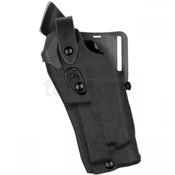 Safariland 6360RDS ALS/SLS Mid-Ride Holster STX Tactical Sig Sauer P320 X-Carry RedDot & TacLight - Black - Left