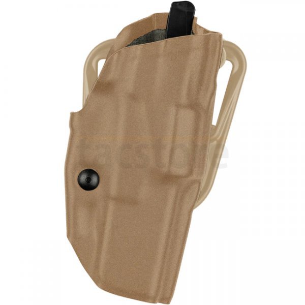 Safariland 6378 ALS Concealment STX Belt Loop Holster Glock 17/22 & TacLight - Coyote - Right