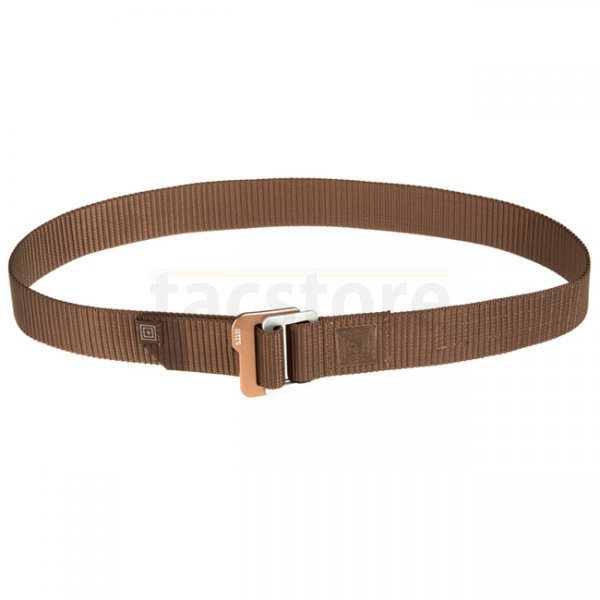 5.11 Traverse Double Buckle Belt - Battle Brown - L