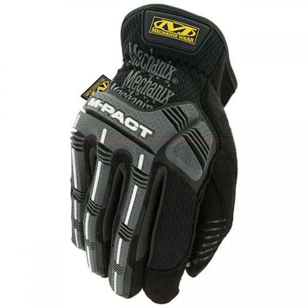 Mechanix M-Pact Open Cuff Gloves - Grey - S