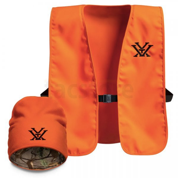 Vortex Blaze Vest & Beanie Combo - Orange