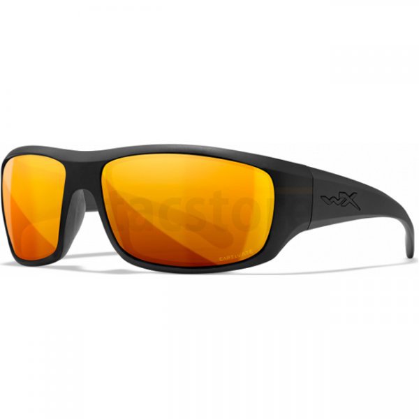 Wiley X Omega Captivate Polarized Bronze Mirror - Black