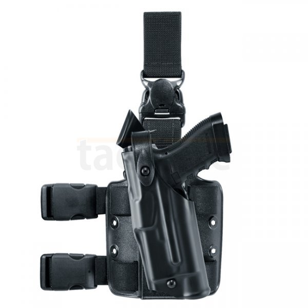 Safariland 6305 ALS/SLS Tactical Holster H&K VP9 & TacLight - Black - Left