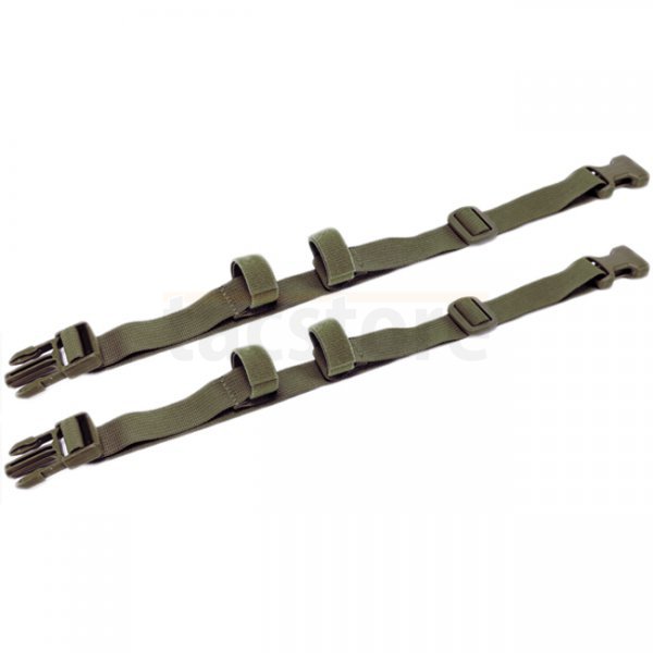 Pitchfork Compact Hydration Pack Compression Straps - Ranger Green