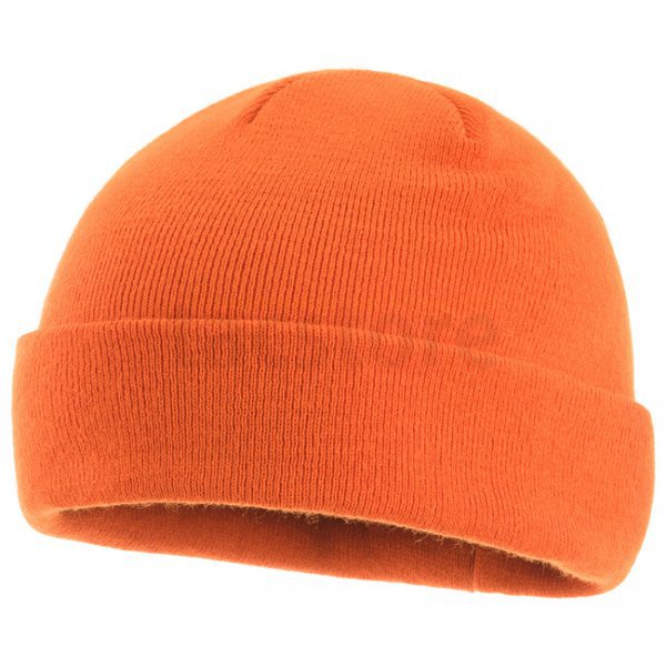 M-Tac Acrylic Fine Knit Watch Cap - Orange - L/XL
