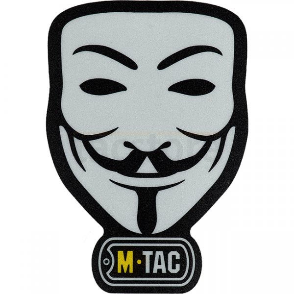 M-Tac Anonymous Reflective Sticker - Black