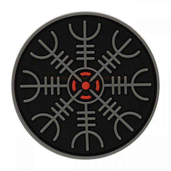 M-Tac Egeshelm Rubber Patch - Grey