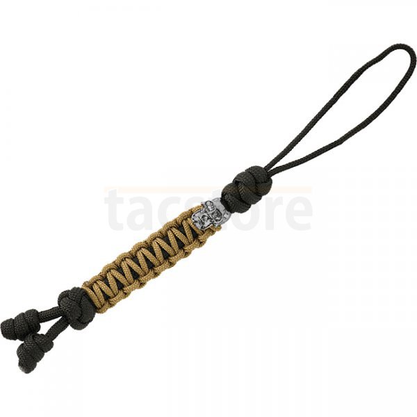 M-Tac Knife Lanyard Loopy Snake Skull - Black / Coyote