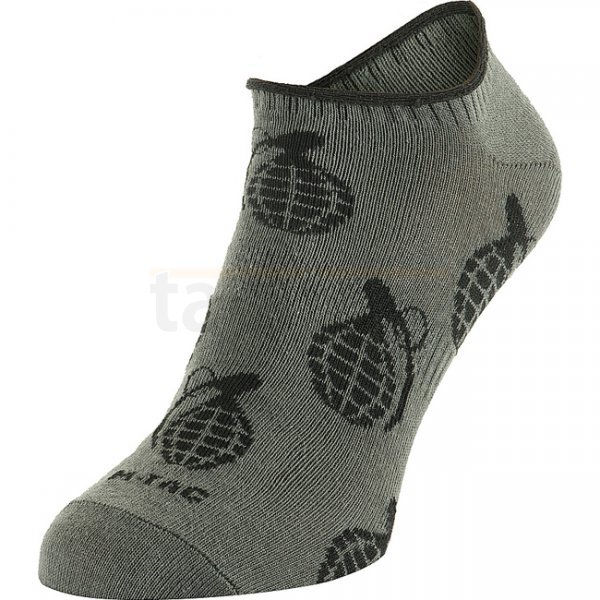 M-Tac Lightweight Summer Socks Grenades - Olive - 39-42