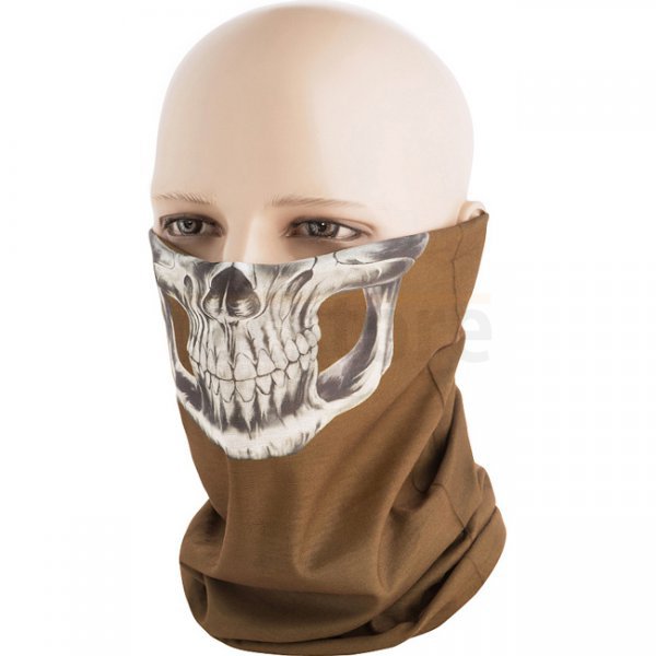 M-Tac Lightweight Tube Scarf Reaper Skull - Coyote