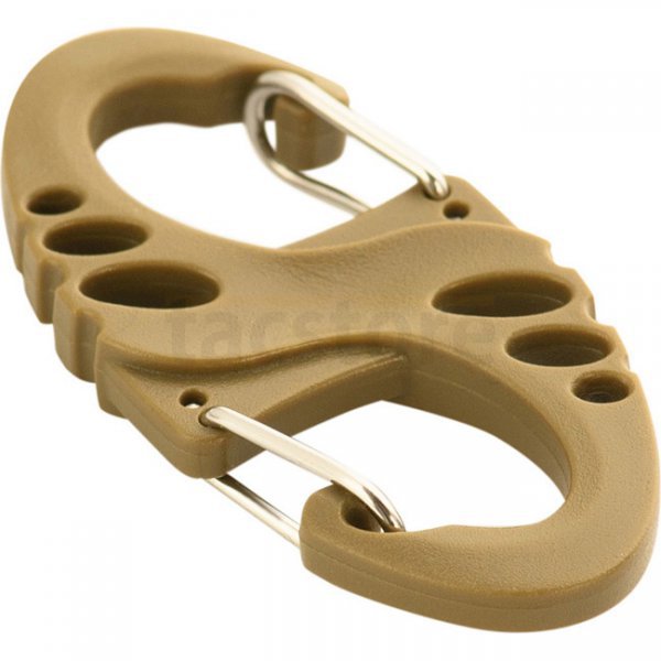 M-Tac Plastic S-Hook Carabiner - Coyote