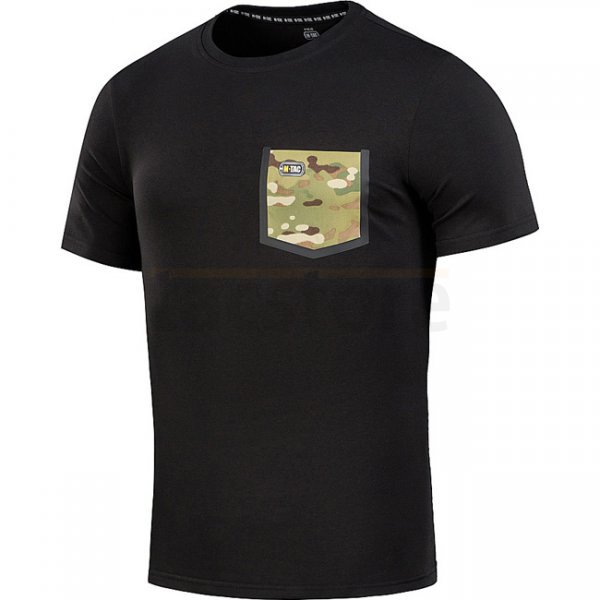 M-Tac Pocket T-Shirt 93/7 - Black - M