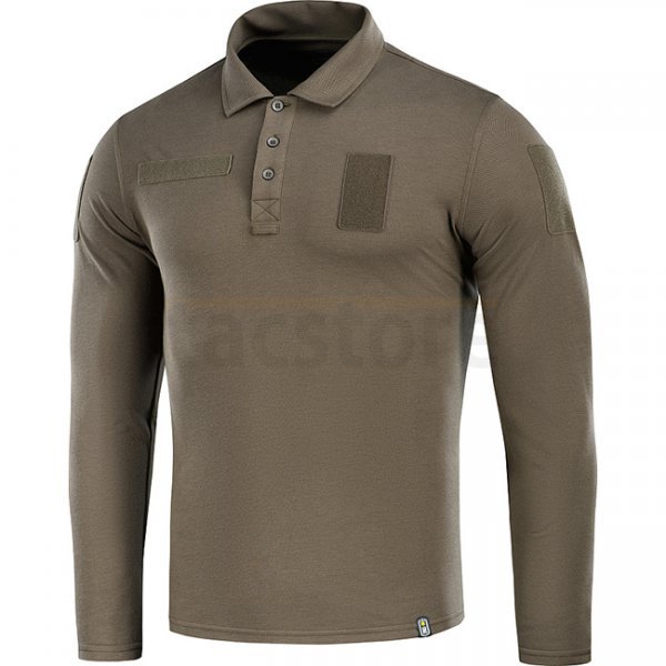 M-Tac Tactical Polo Shirt Long Sleeve 65/35 - Dark Olive - 3XL