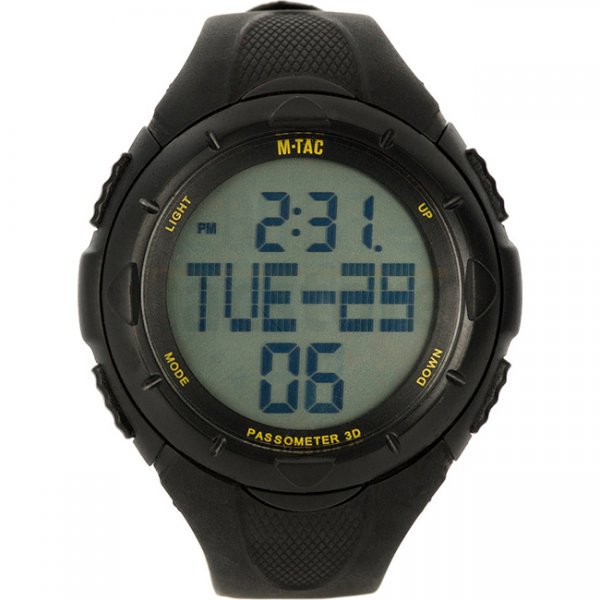 M-Tac Tactical Watch & Pedometer - Black