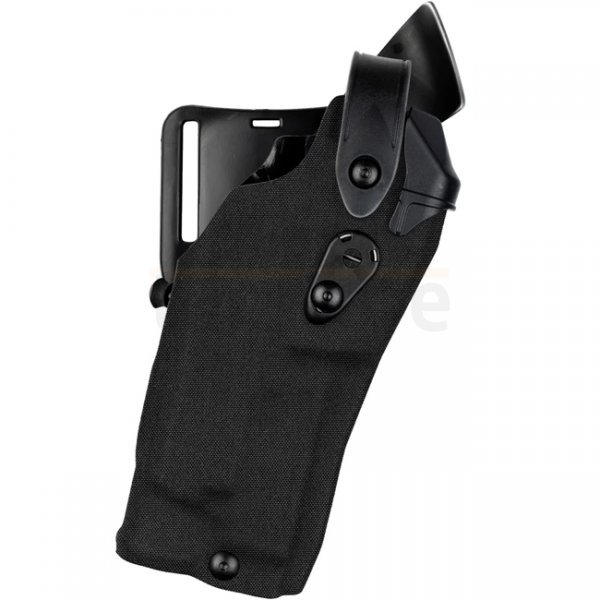 Safariland 6360RDS ALS/SLS Mid-Ride Holster STX Cordura Glock 17 RedDot & TLR2-HL - Black - Right