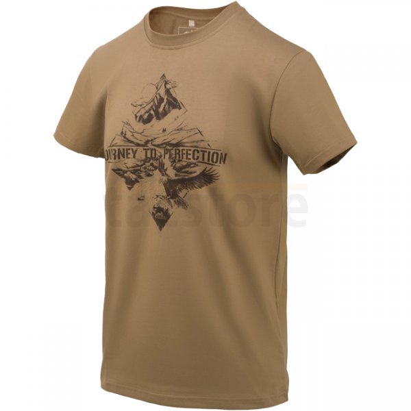 Helikon T-Shirt Mountain Stream - U.S. Brown - M