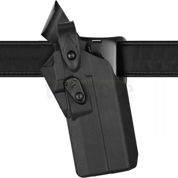 Safariland 7360RDS ALS/SLS Mid Ride Level III Holster Sig Sauer P320 RedDot & Compact TacLight - Black - Left