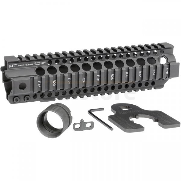 Midwest Industries Combat Rail One Piece Free Float Handguard T-Series 9.25